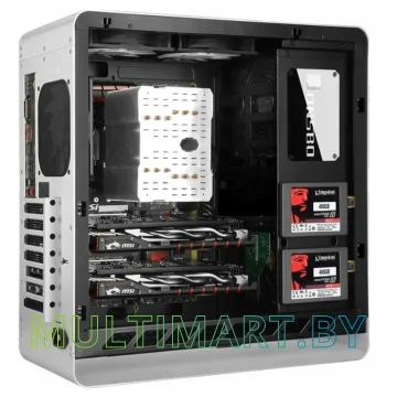 Корпус Jonsbo UMX4W (серебристый) картинка 11